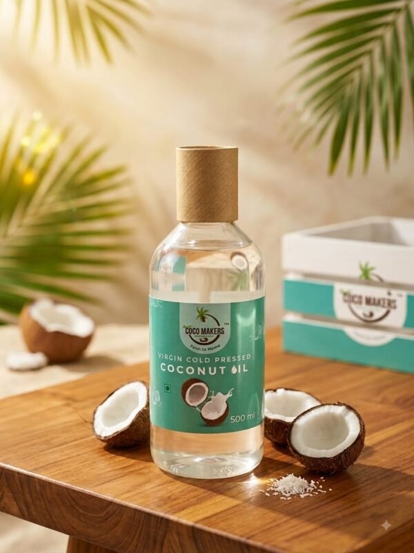 Coco Makers Virgin Coconut Oil (500ml) MRP : 499 (20% off)