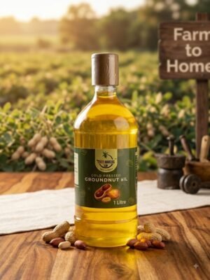 groundnut oil Coco Makers Cold Pressed Groundnut Oil (1 Litre) MRP : 499 (20% off)